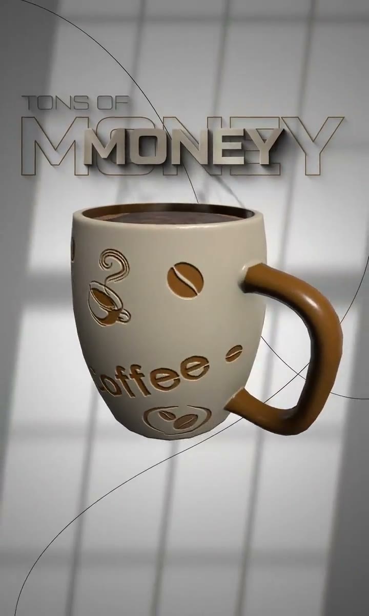 Lifestyle UGC ad in a coffee shop with kinetic captions